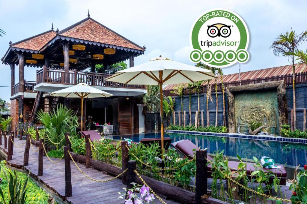 Khmer Paradise Villa Siem Reap Eksteriør billede