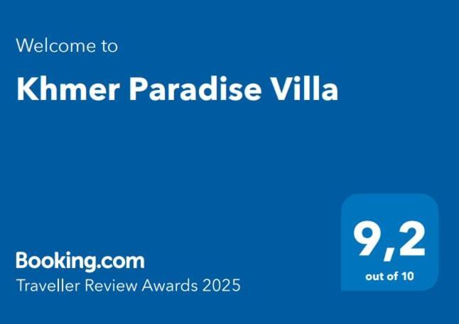 Khmer Paradise Villa Siem Reap Eksteriør billede